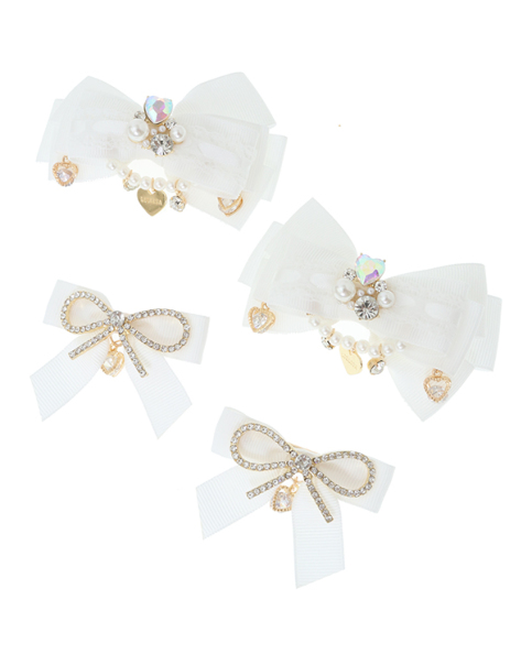 ビジューリボン4つセットクリップ ｜ LIZ LISA（リズリサ）公式通販