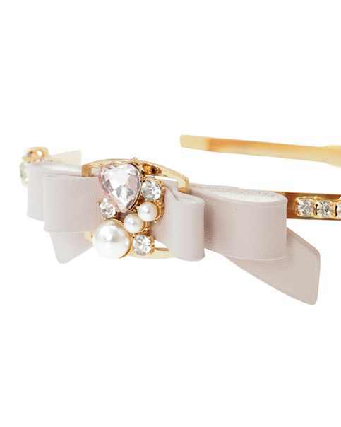 エコレザーリボンカチューシャ ｜ LIZ LISA（リズリサ）公式通販