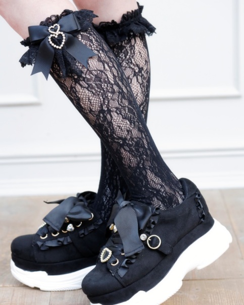 2連ハートレースハイソックス ｜ LIZ LISA（リズリサ）公式通販