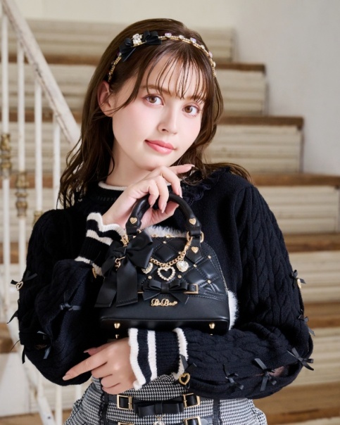 リリ様 はしごリボンチェックティアードスカパン ｜ LIZ LISA（リズリサ