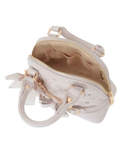 LIZLISA リズリサ ビジュー キルティング ハンドバッグ ピンク LIZ LISA on X: 