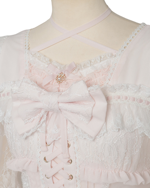 予約商品】フロントティアードシフォンワンピース ｜ LIZ LISA