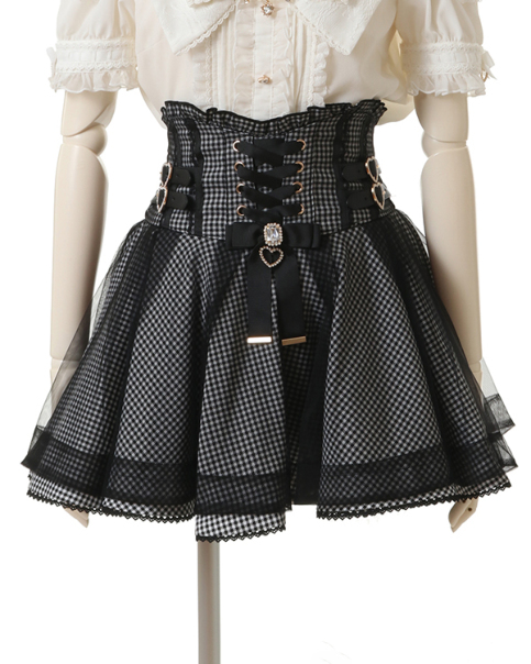予約商品】レースアップコルセットライクスカパン ｜ LIZ LISA