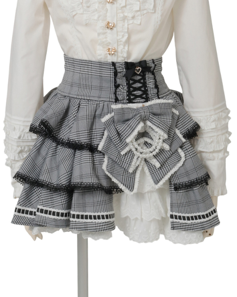 予約商品】ティアードサイドカシュクールスカパン ｜ LIZ LISA