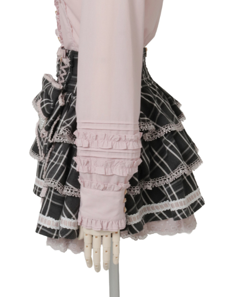 予約商品】ティアードサイドカシュクールスカパン ｜ LIZ LISA