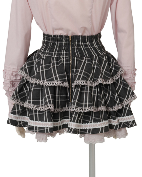予約商品】ティアードサイドカシュクールスカパン ｜ LIZ LISA