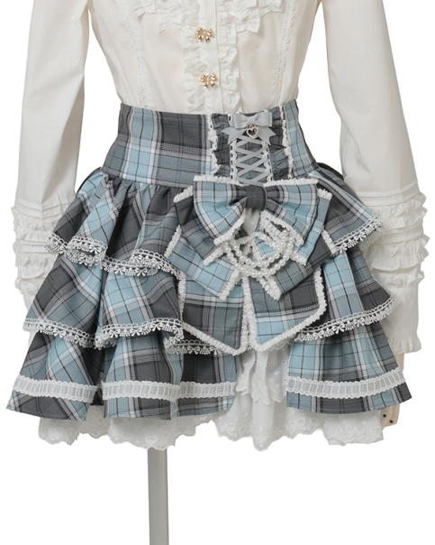 予約商品】ティアードサイドカシュクールスカパン ｜ LIZ LISA