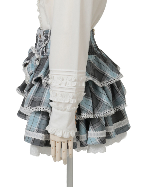 予約商品】ティアードサイドカシュクールスカパン ｜ LIZ LISA