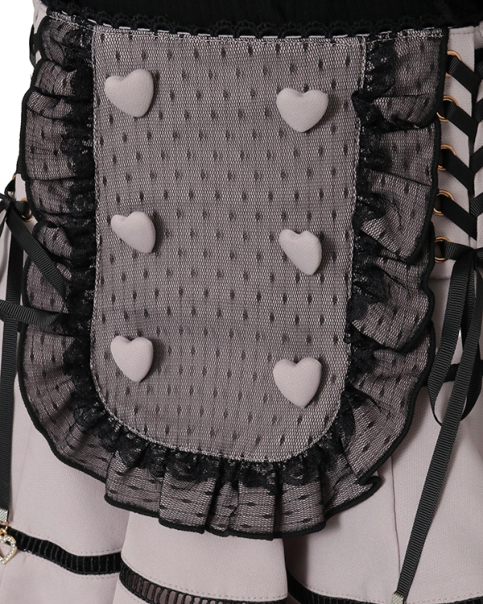 レースティアードエプロンライクスカパン ｜ LIZ LISA（リズリサ）公式