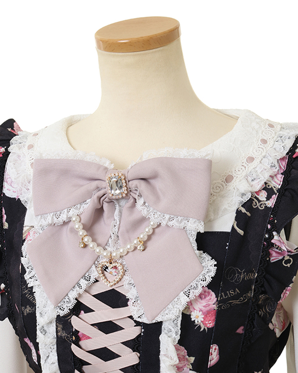 ♡ LIZLISA Salon de Fraise セットアップ 黒 Salon de Fraise柄セットアップ ｜ LIZ LISA（リズリサ）公式