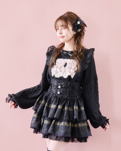 予約商品】Twin Bearsニットトップス ｜ LIZ LISA（リズリサ