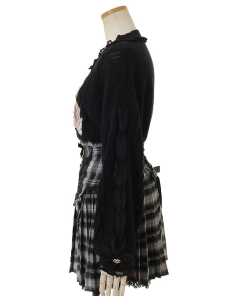 LIZLISA Twin Bearsニットトップス ブラック 予約商品】Twin Bearsニットトップス ｜ LIZ LISA（リズリサ