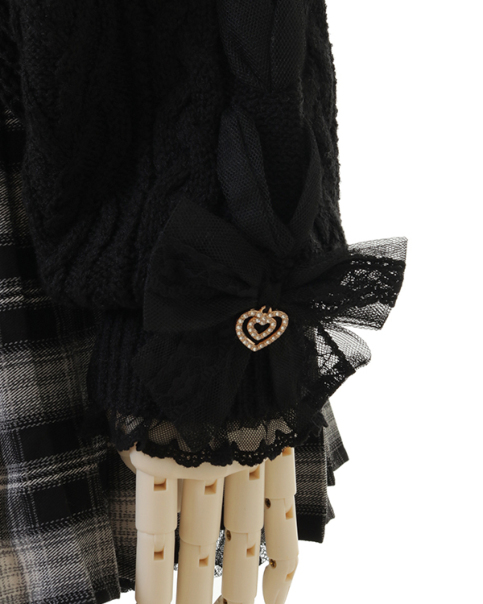 Twin Bearsニットトップス ブラック 予約商品】Twin Bearsニットトップス ｜ LIZ LISA（リズリサ