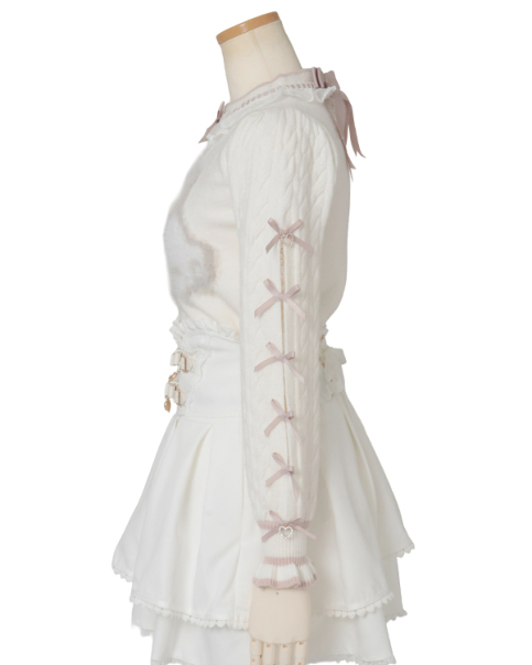 キャットジャガードリボンスリーブニット ｜ LIZ LISA（リズリサ）公式