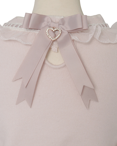 キャットジャガードリボンスリーブニット ｜ LIZ LISA（リズリサ）公式