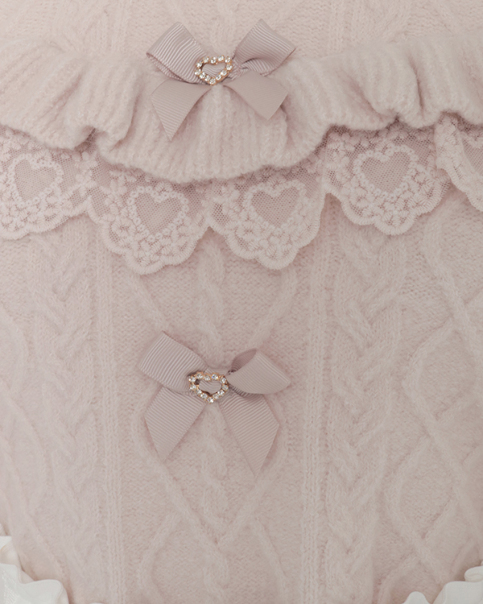 予約商品】ファースリーブオープンショルダーニット ｜ LIZ LISA