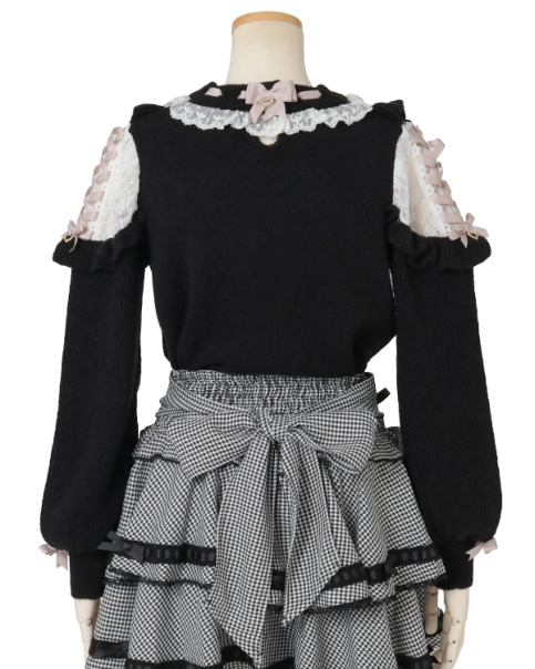 スピンドルポンポンニットトップス | LIZ LISA(リズリサ)公式通販 スピンドルポンポンニットトップス | LIZ LISA(リズリサ)公式通販