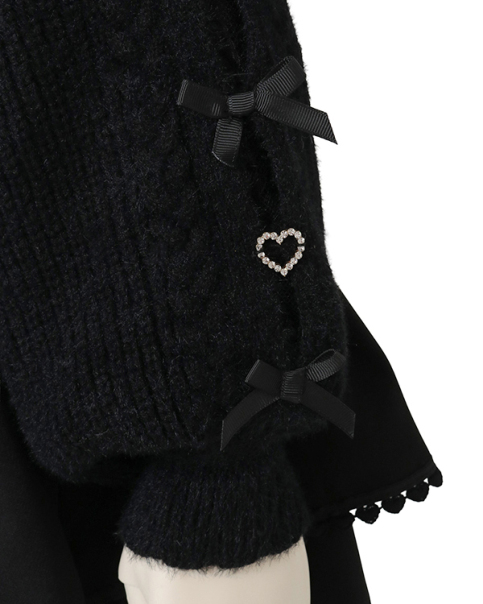 オフショルフェザーニットトップス ｜ LIZ LISA（リズリサ）公式通販