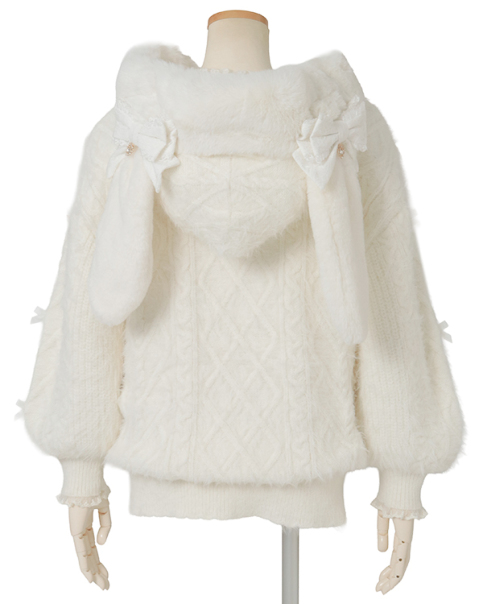 うさみみフェザーニットパーカー ｜ LIZ LISA（リズリサ）公式通販