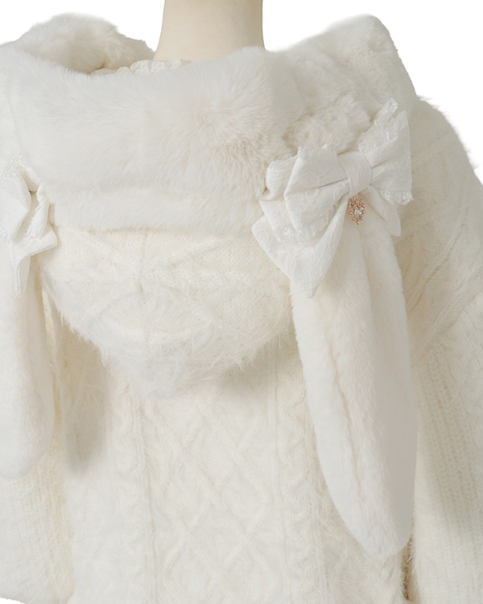 うさみみフェザーニットパーカー ｜ LIZ LISA（リズリサ）公式通販