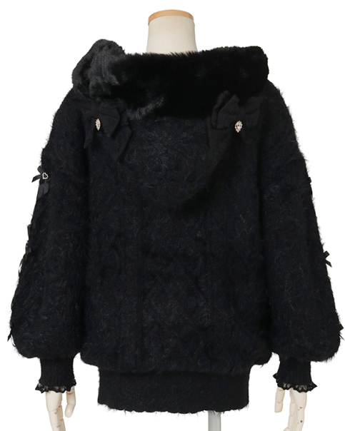 うさみみフェザーニットパーカー ｜ LIZ LISA（リズリサ）公式通販