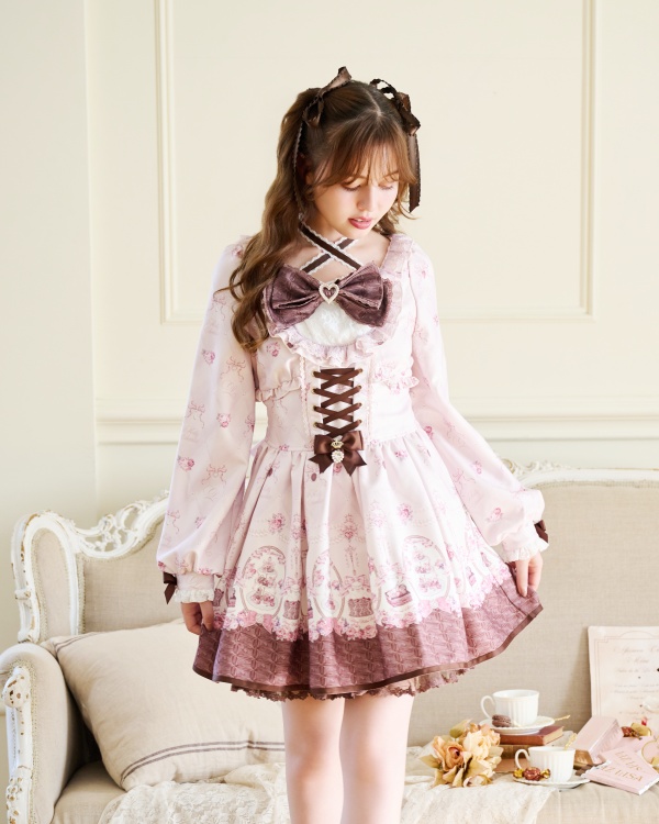 予約商品】Melty Chocolateワンピース ｜ LIZ LISA（リズリサ）公式