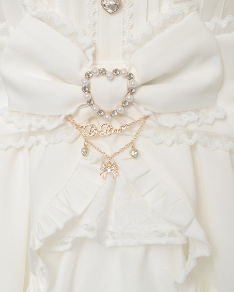 フロントカシュクールBIGリボンセットアップ ｜ LIZ LISA（リズリサ