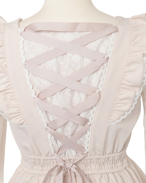 フロントカシュクールBIGリボンセットアップ ｜ LIZ LISA（リズリサ