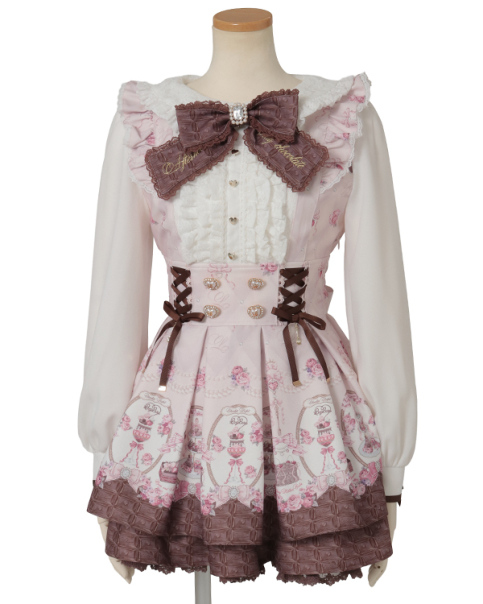 リズリサLIZLISAMelty Chocolateワンピースピンクセットアップ Melty Chocolateセットアップ ｜ LIZ LISA（リズリサ）公式通販