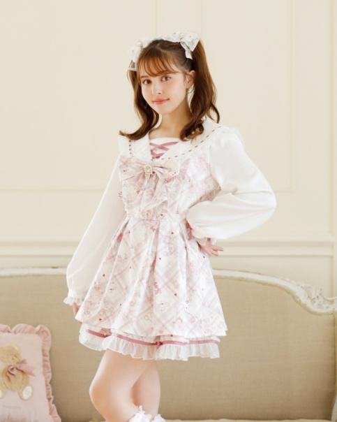 【ベイ リス様】専用ページ 予約商品】Sewing Bear柄セットアップ ｜ LIZ LISA（リズリサ