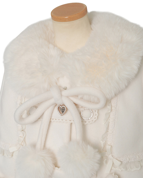 シャギーツインリボンポンチョ ｜ LIZ LISA（リズリサ）公式通販