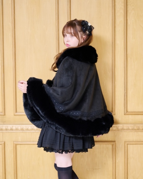 シャギーツインリボンポンチョ ｜ LIZ LISA（リズリサ）公式通販