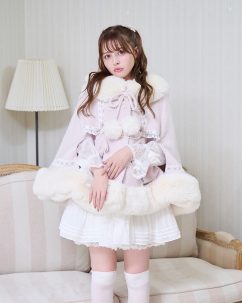 シャギーツインリボンポンチョ ｜ LIZ LISA（リズリサ）公式通販