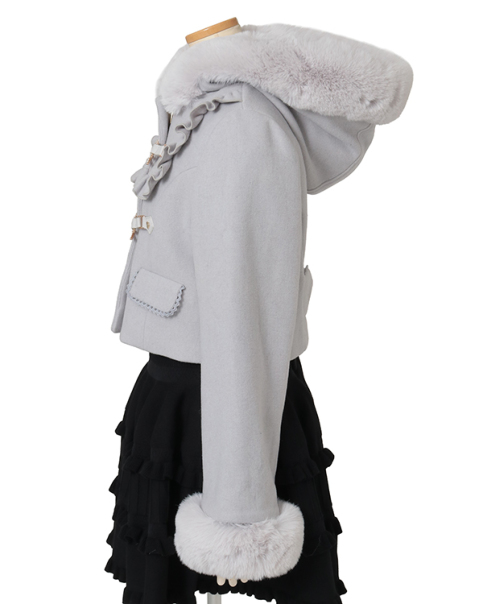 ビジューリボンショートフードコート ｜ LIZ LISA（リズリサ