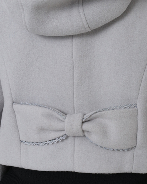 ビジューリボンショートフードコート ｜ LIZ LISA（リズリサ）公式通販