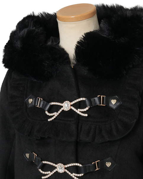 ビジューリボンショートフードコート ｜ LIZ LISA（リズリサ