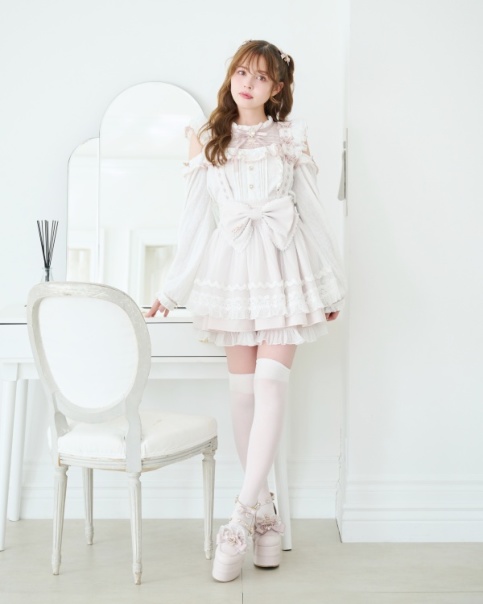 リズページ メイドライクサスペンダー付スカート ｜ LIZ LISA（リズリサ）公式通販