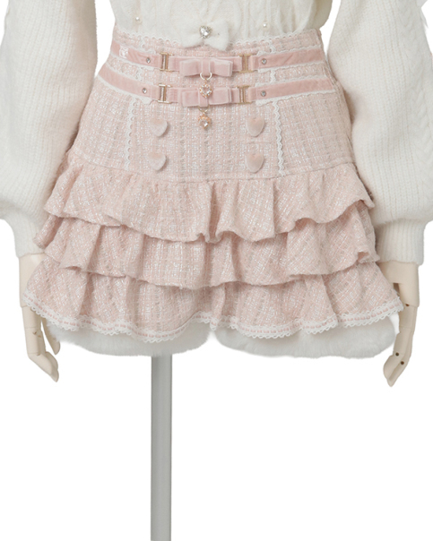 新品 リズリサ♥レア 姫系 姫ギャル ポケット付きふわふわスカパン LIZLISA 系 INGNI 姫ギャル フリルスカパン LIZLISA 系 INGNI 姫ギャル