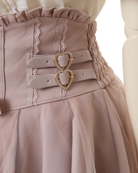 予約商品】レースアップコルセットライクスカパン ｜ LIZ LISA