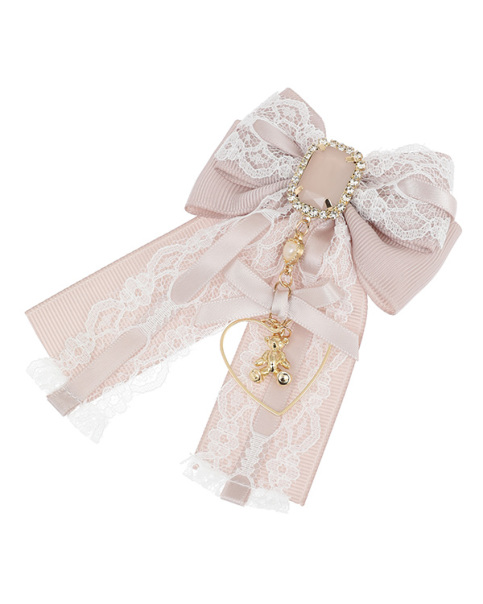 ベアリボンビジュー4つセットクリップ ｜ LIZ LISA（リズリサ）公式