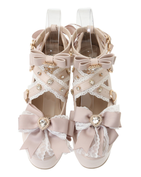 クロスストラップリボンパンプス ｜ LIZ LISA（リズリサ）公式通販