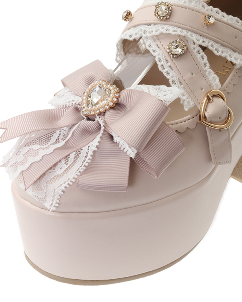 クロスストラップリボンパンプス ｜ LIZ LISA（リズリサ）公式通販