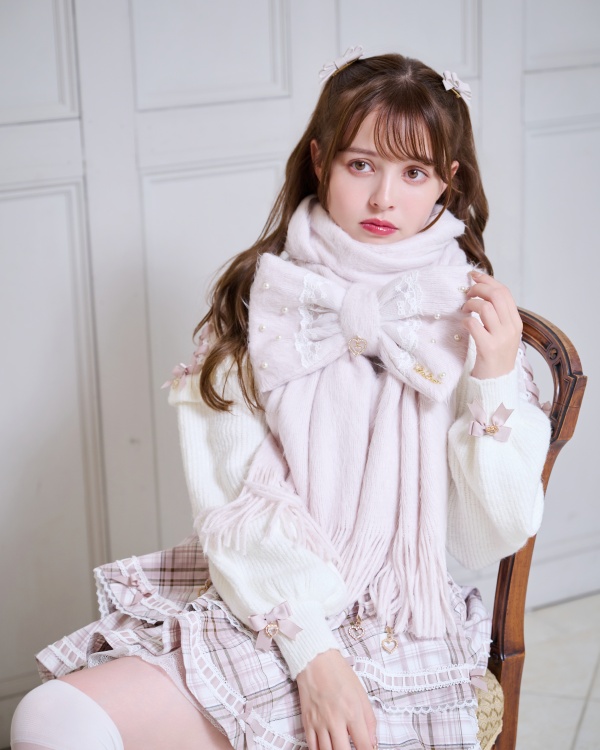 シャギーリボンストール　マフラー 予約商品】シャギーリボンストール ｜ LIZ LISA（リズリサ）公式通販