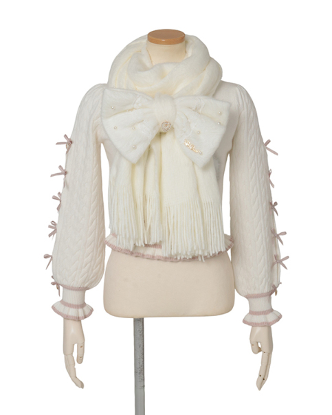 シャギーリボンストール　マフラー 予約商品】シャギーリボンストール ｜ LIZ LISA（リズリサ）公式通販