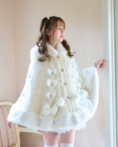 予約商品】うさみみツインリボンニットポンチョ ｜ LIZ LISA（リズリサ