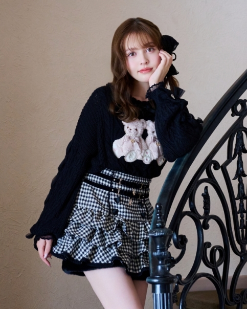 予約商品】裾ファーフリルスカパン ｜ LIZ LISA（リズリサ）公式通販