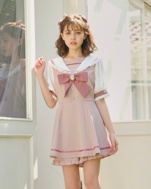 フルオーダー LIZLISA 半袖セーラーカラーセットアップ - 通販